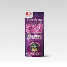 El Gato 2g Disposable Vape - Grape Dreams