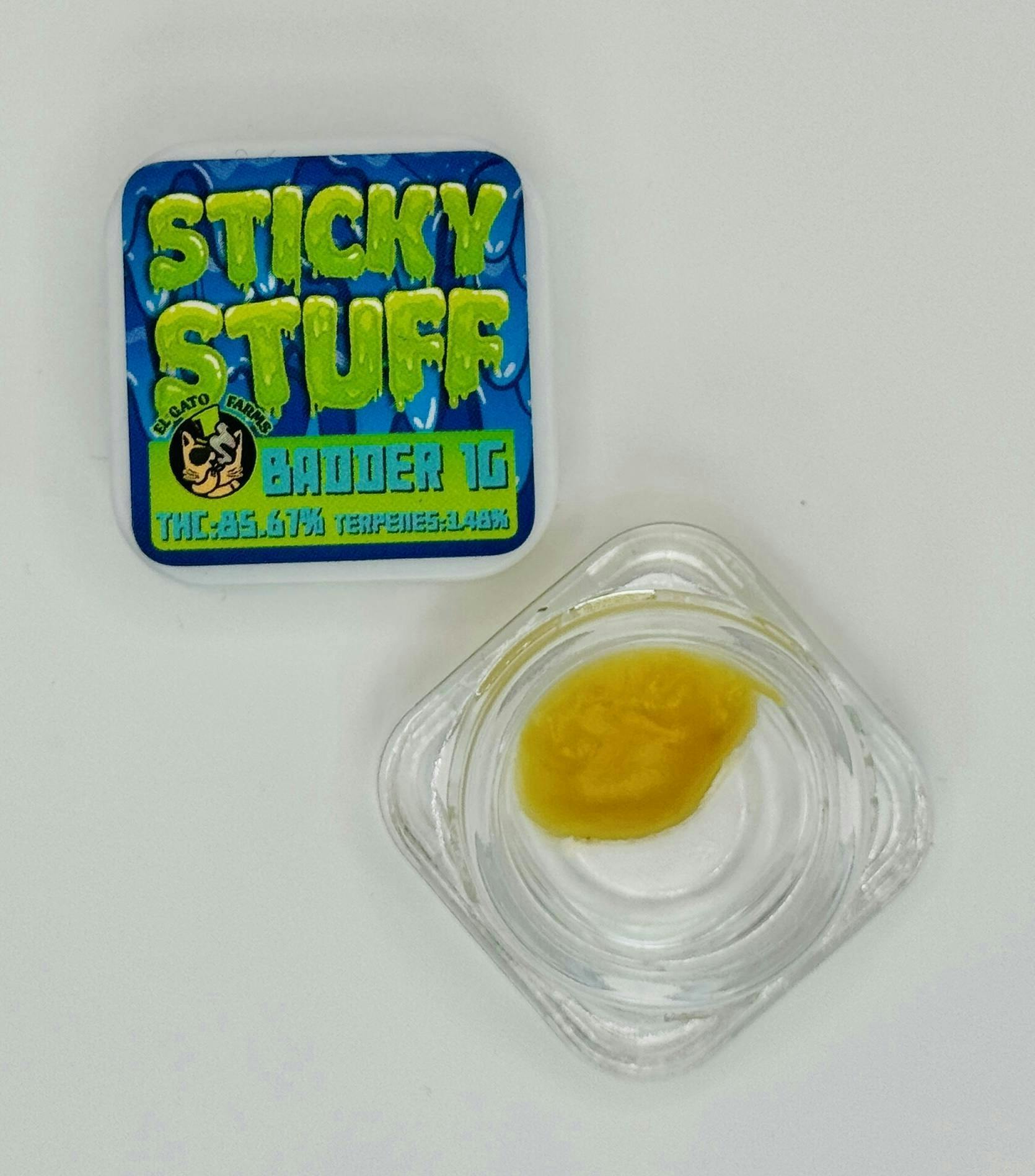 El Gato Concentrate 1g - Sticky Stuff (Badder) - Kush Gardens