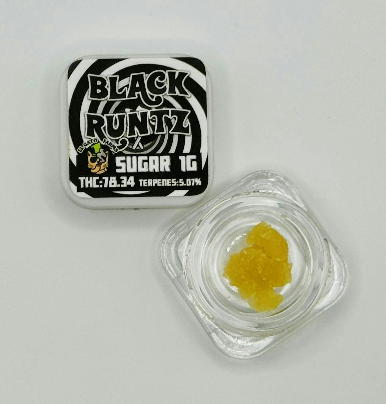 El Gato Concentrate 1g - Black Runtz (Sugar) - Kush Gardens