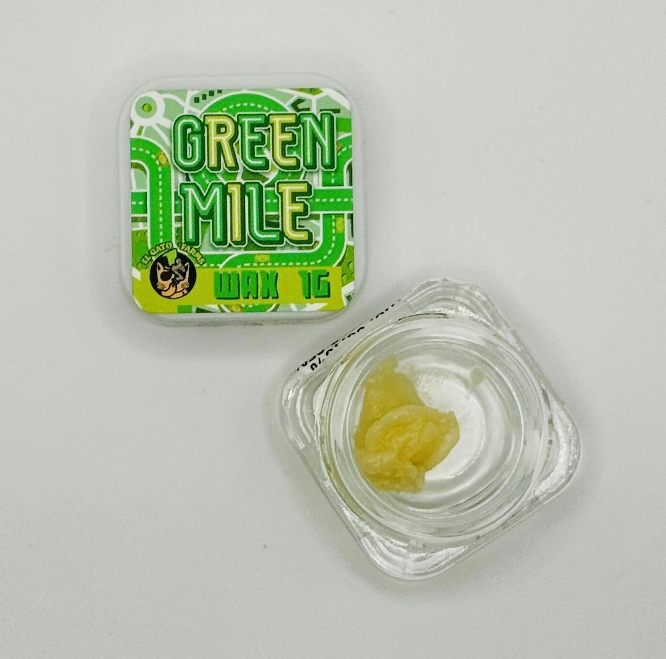 El Gato Concentrate 1g - Green Mile (Wax) at Kush Gardens Dispensary - Muskogee