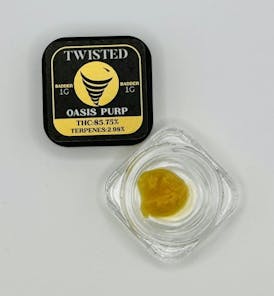 Twisted Concentrate 1g - Oasis Purps (Badder)