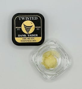 Twisted Concentrate 1g - Dank Vader (Sugar)
