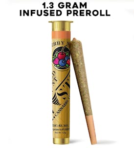 Twisted Infused Preroll 1.3g - Berry Noir
