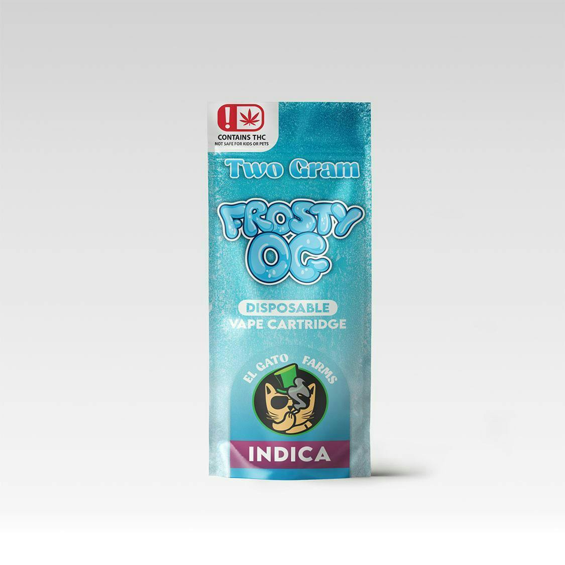 El Gato 2g Disposable Vape- Frosty OG