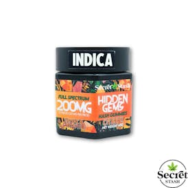 Hidden Gems | Hash | Tropical Smoothie | Indica | 200mg