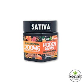 Hidden Gems | Hash | Tropical Smoothie | Sativa | 200mg