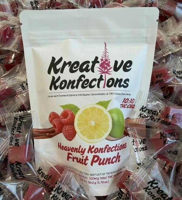 Fruit Punch Heavenly Konfections | Indica | 100mg | 10pk