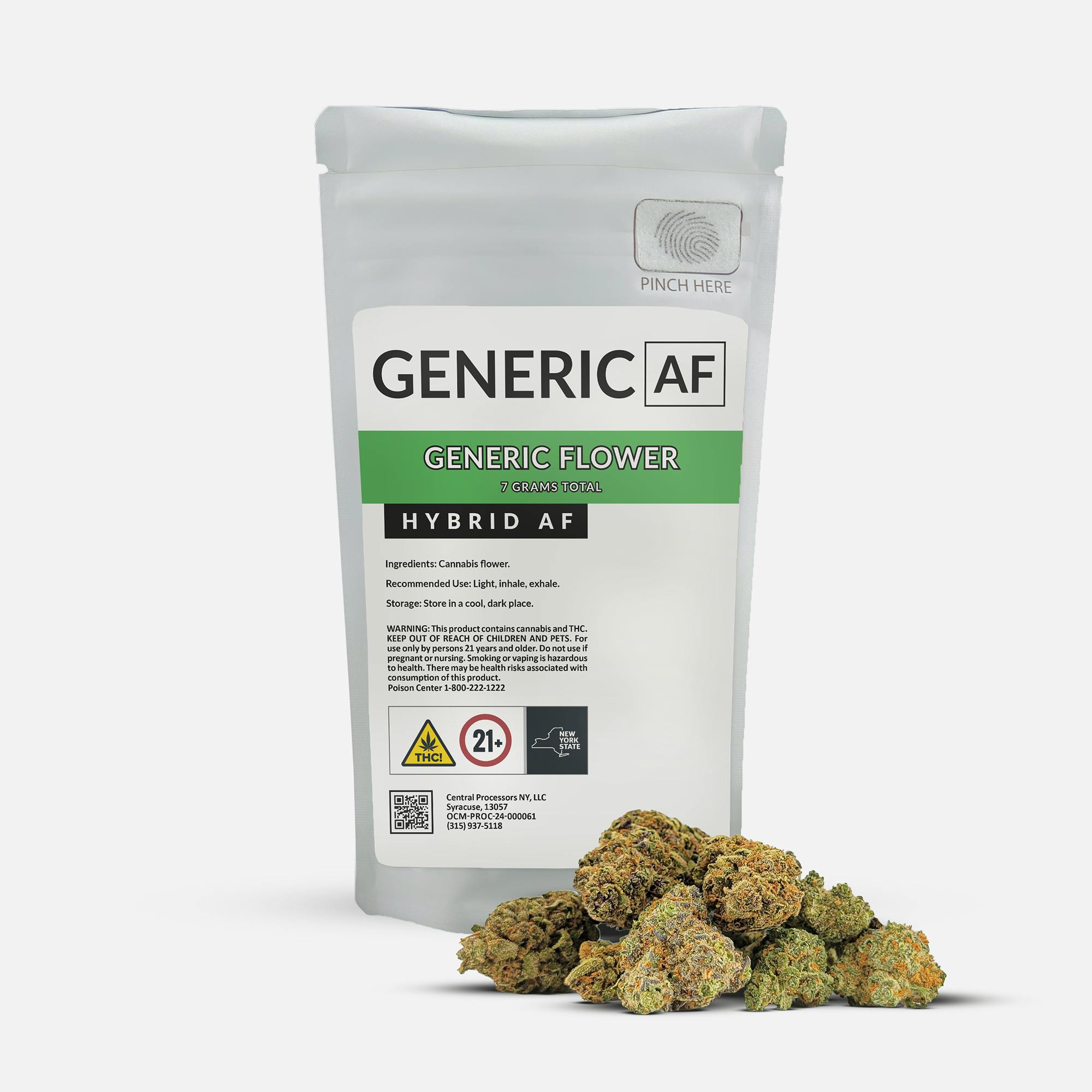 Generic Flower | Hybrid AF | 7g by Generic AF