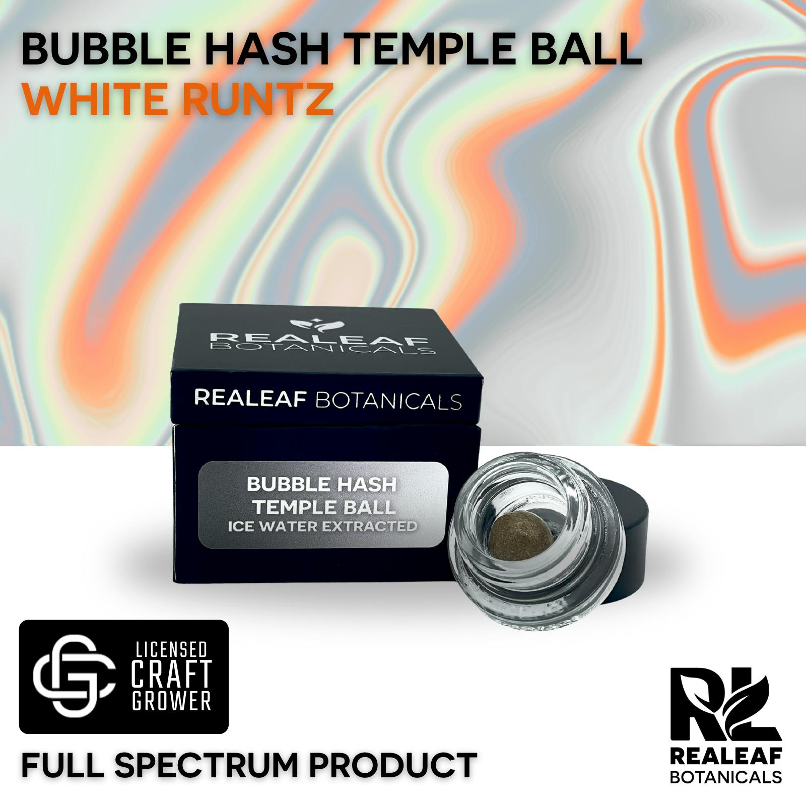 Bubble Hash: Temple Ball 1.0g