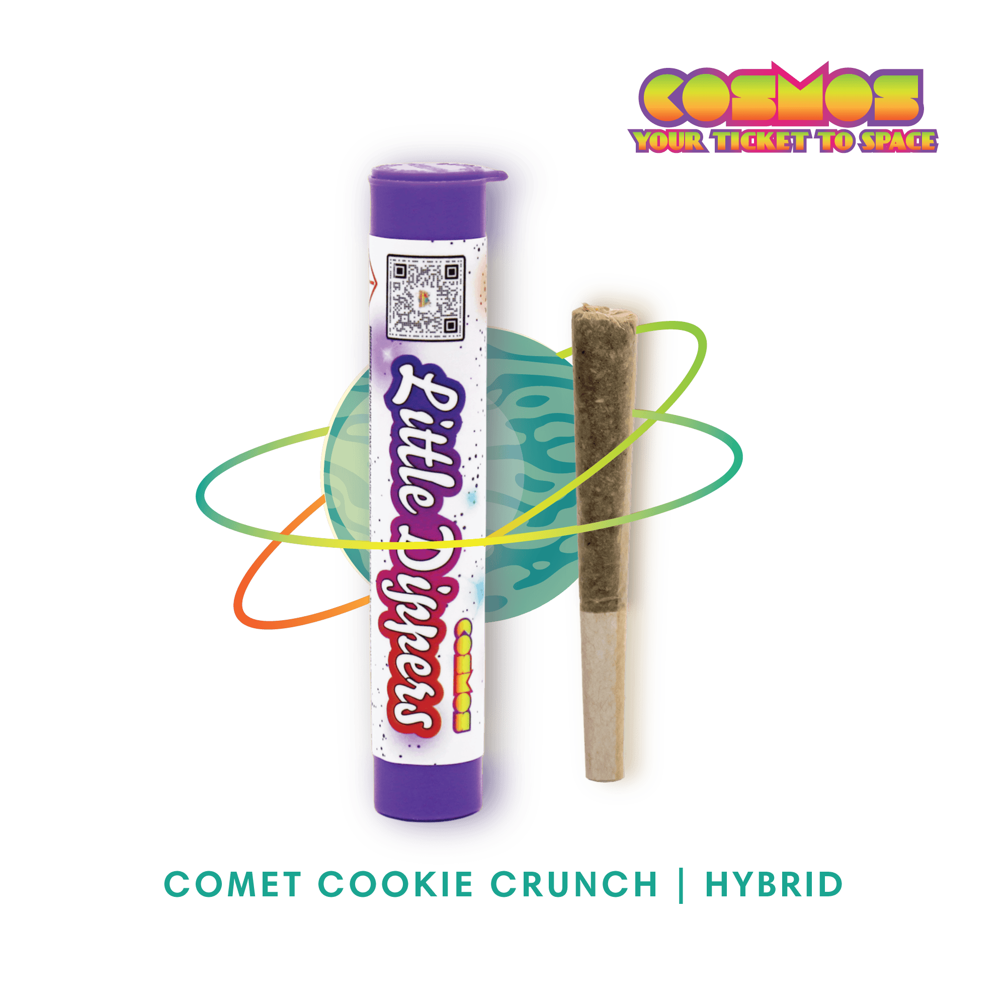 Little Dipper Infused 0.5g Hybrid Pre-roll Comet Cookie Crunch