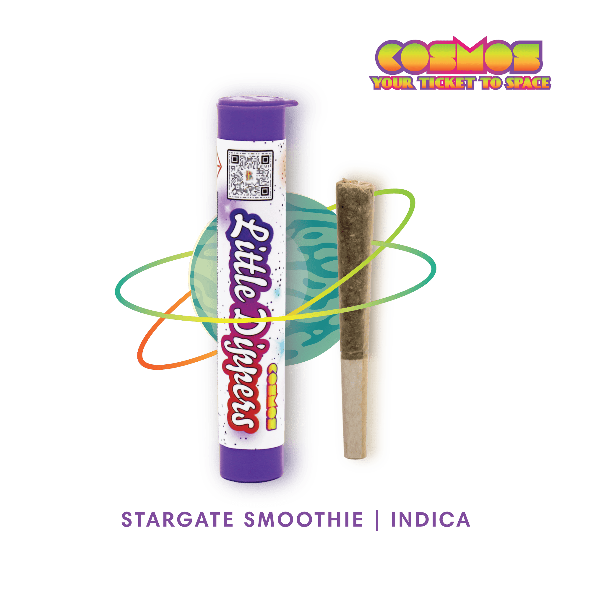 Little Dipper Infused 0.5g Indica Pre-roll Stargate Smoothie