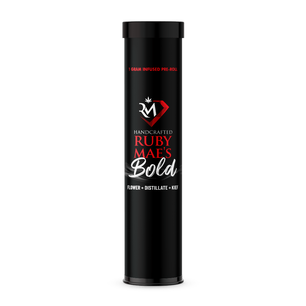 Bold OG | Hybrid | 1g Infused Preroll | Purple Milk by Ruby Mae's