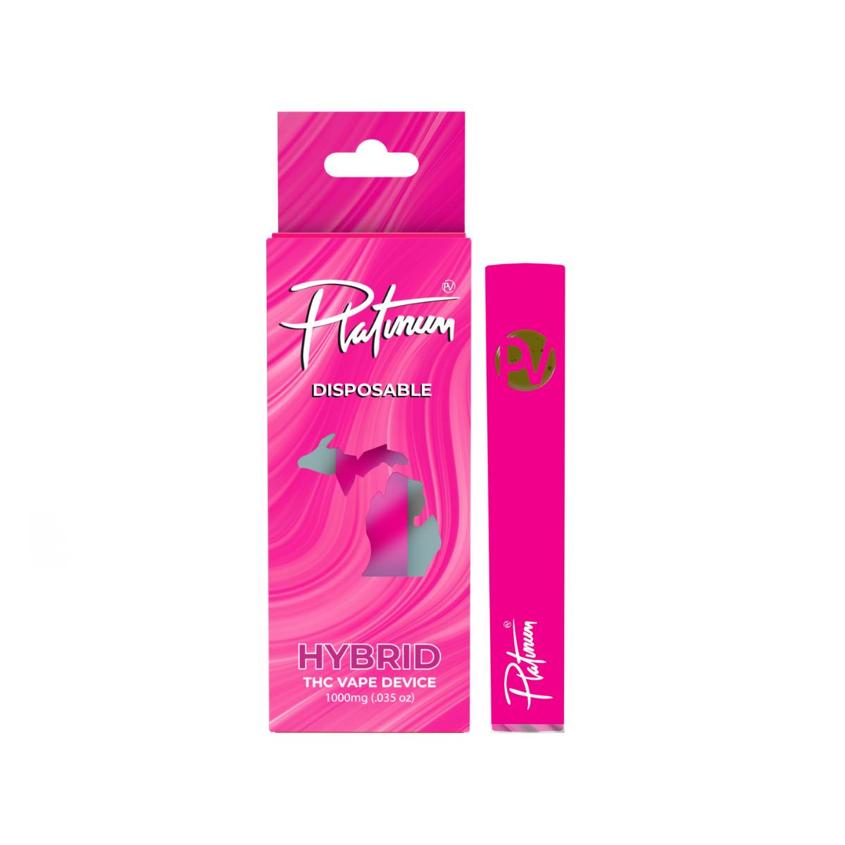 Platinum P1 - Rocket Berry 1g Disposable by Platinum Vape