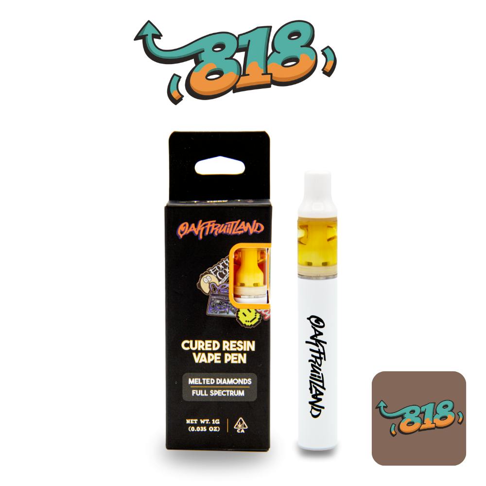 818 AIO Vape 1g - Cured Resin Series - Oakfruitland (OFL)