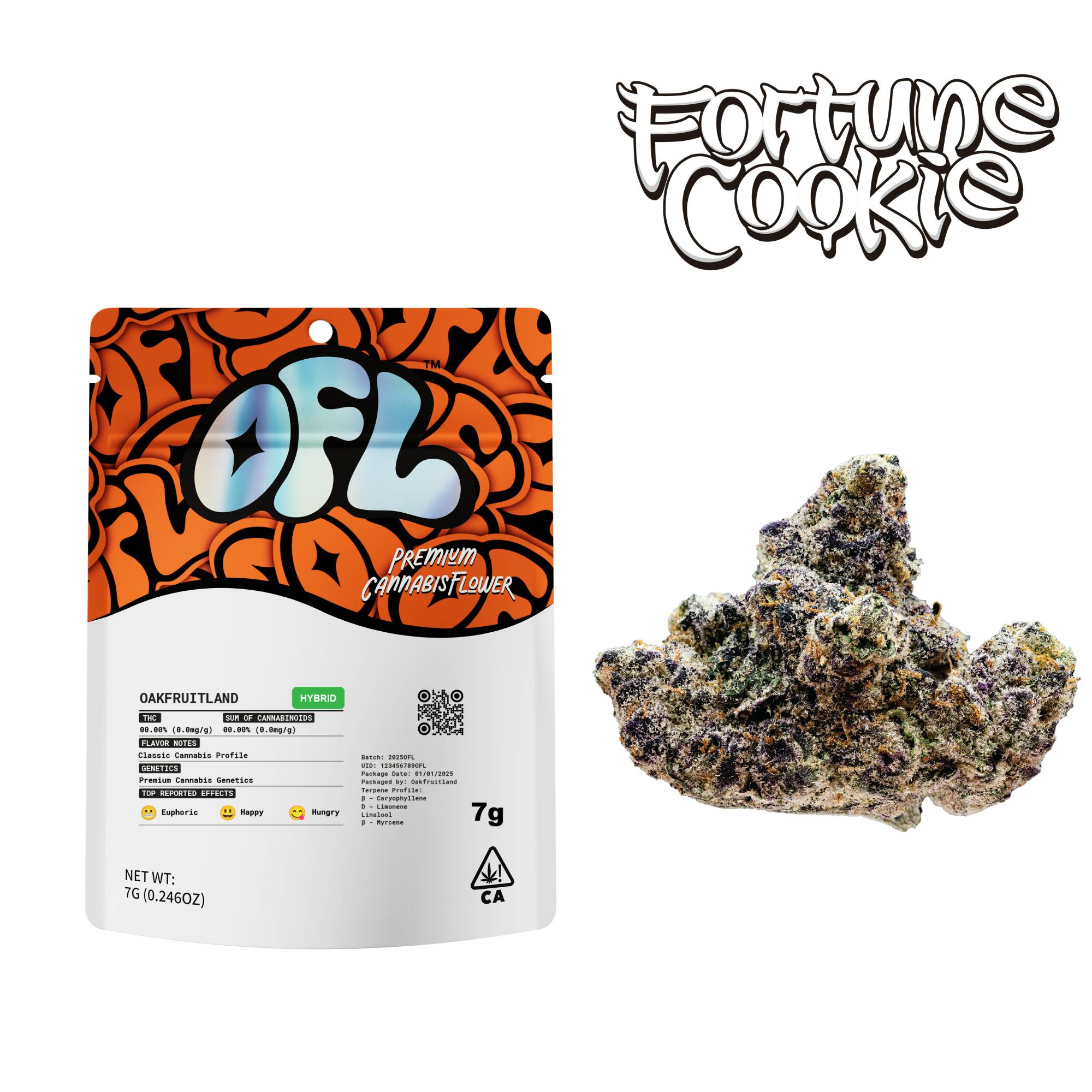 Fortune Cookie Premium Flower