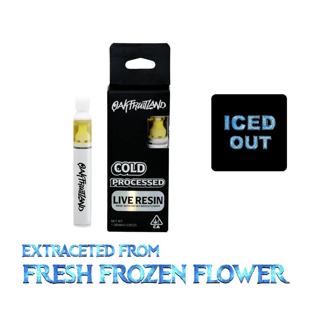 Iced Out AIO Vape 1g - Live Resin Series