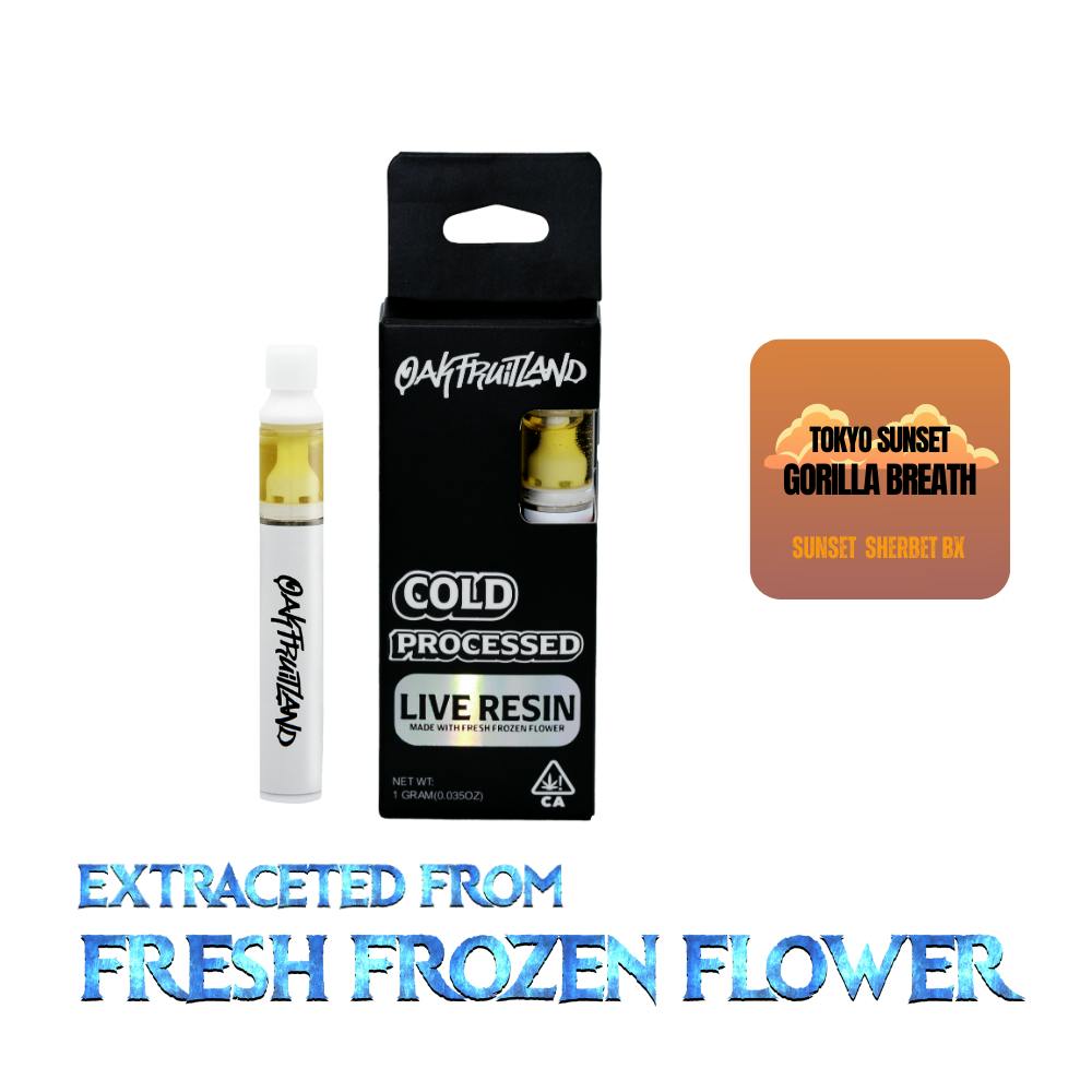 Tokyo Sunset AIO Vape 1g - Live Resin Series - Oakfruitland (OFL)