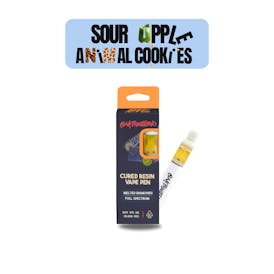 Sour Apple x Animal Cookies AIO Vape 1g - Cured Resin Series