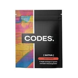 Codes: Gummies | OZK Sunrise | 100mg | 5pk