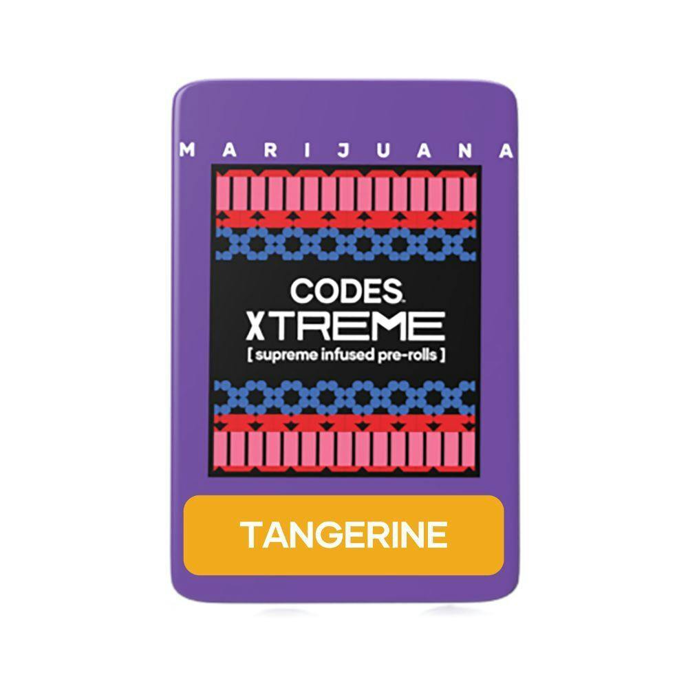 Codes: Infused Pre-Roll Pack | Tangerine x Tropicana Cherry | Xtreme 3pk by Codes