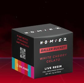 HOMIEZ | Live Resin 5g | White Cherry Gelato