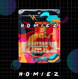 HOMIEZ | Pre-Roll 28pk | Cookie Monster
