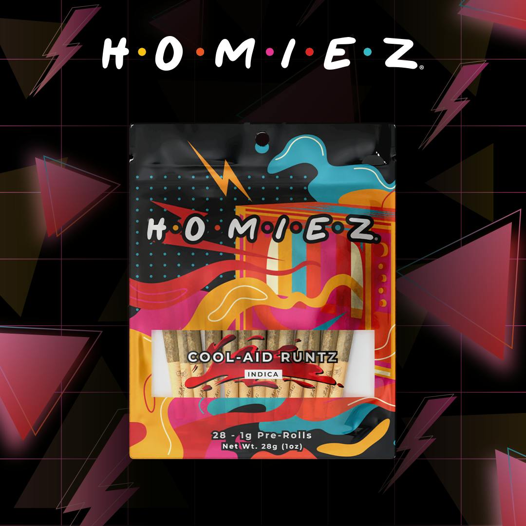 HOMIEZ | 28 Pack Pre-Rolls | Cool-Aid Runtz by HOMIEZ