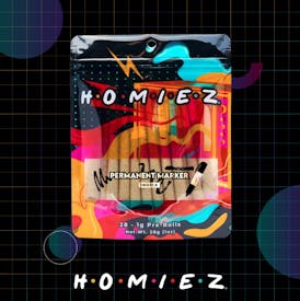 HOMIEZ | Pre-Roll 28pk | Permanent Marker
