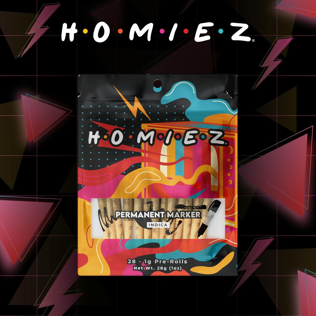 HOMIEZ | 28 Pack Pre-Rolls | Permanent Marker by HOMIEZ