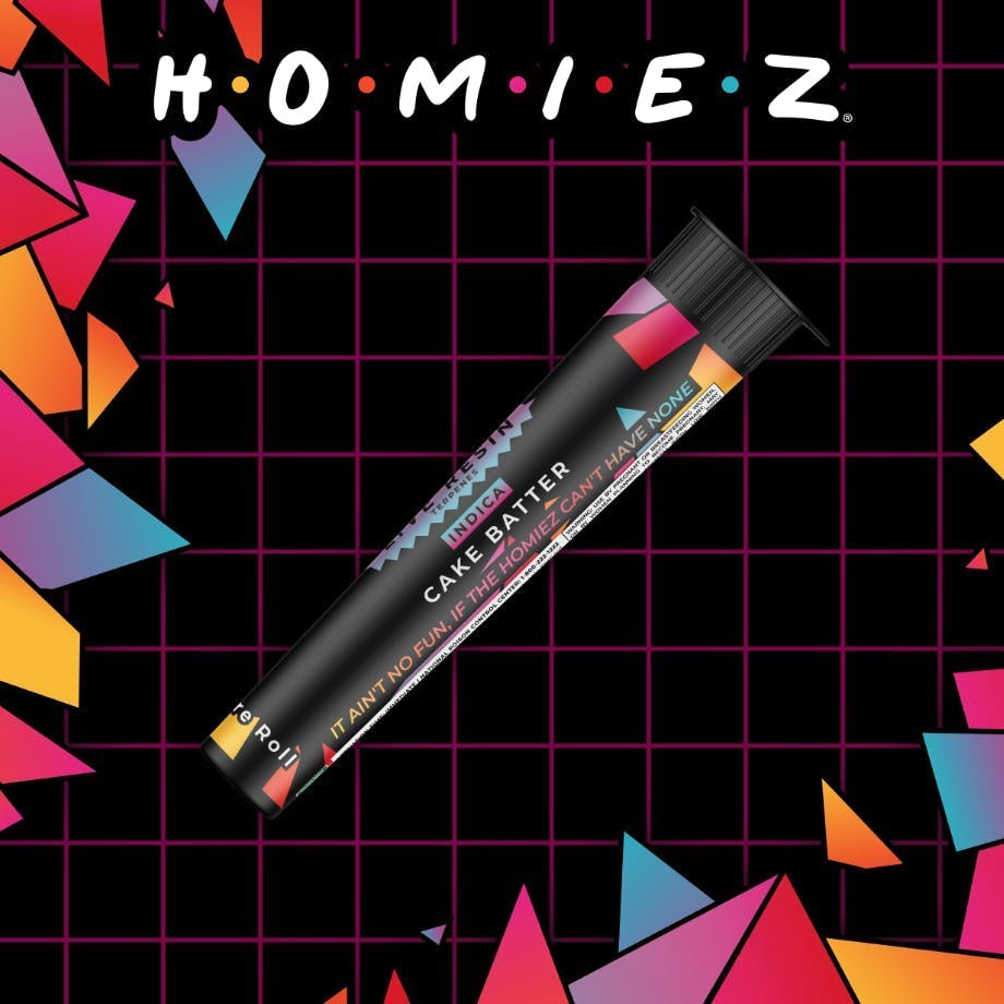 HOMIEZ | Pre-Roll Infused 1.3g | Cake Batter
