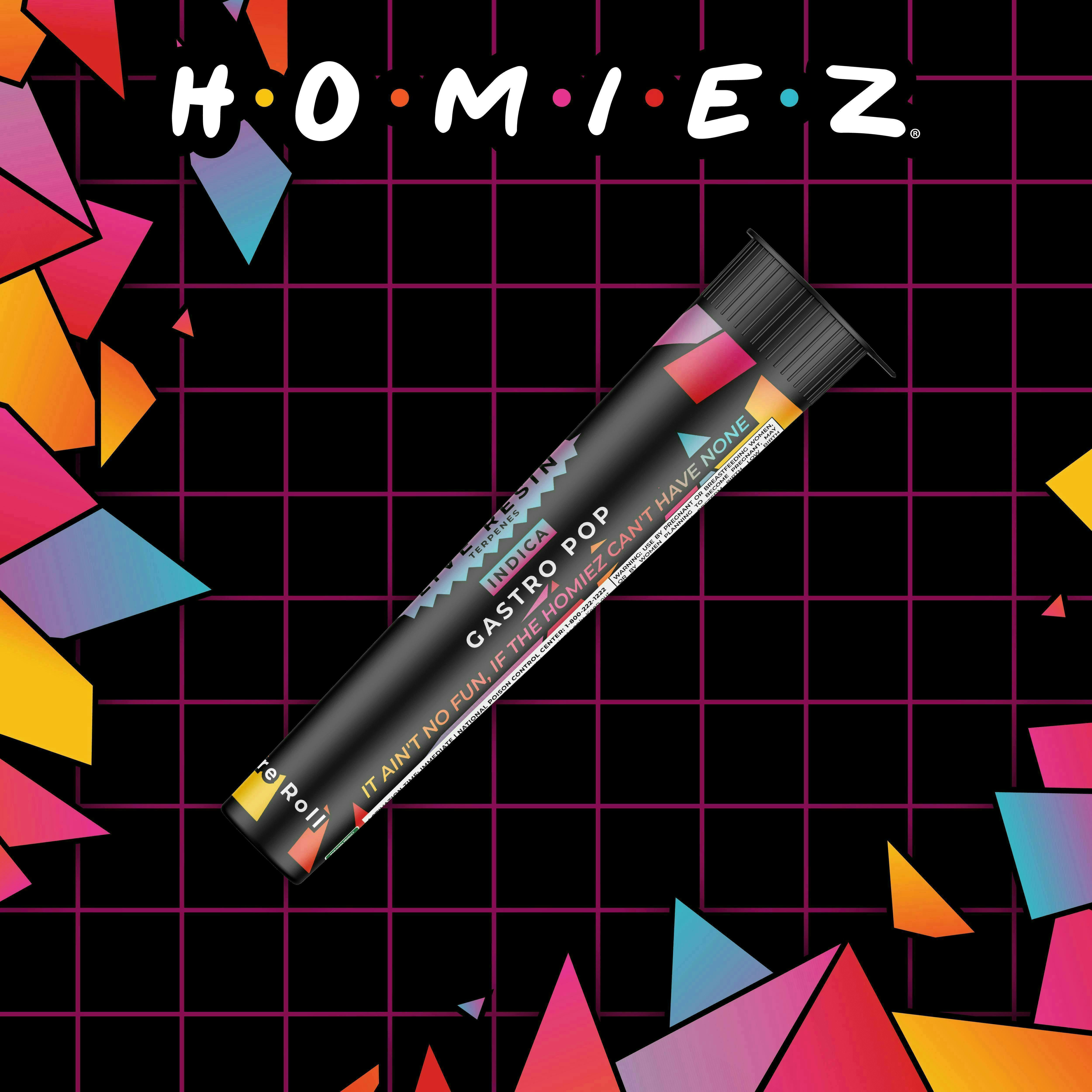 HOMIEZ | Pre-Roll Infused 1.3g | Gastro Pop
