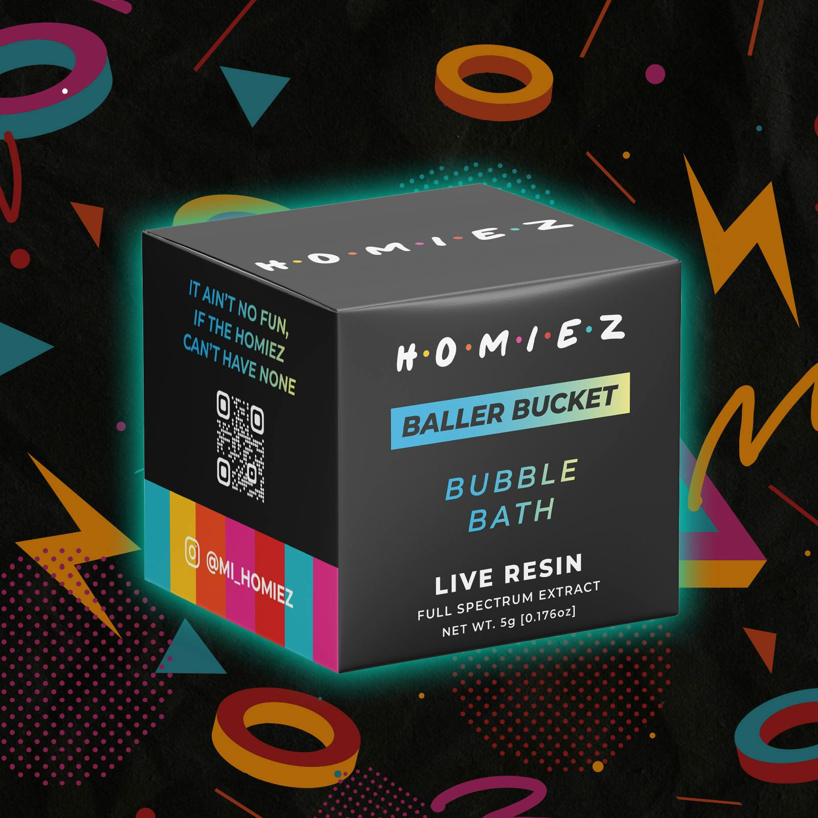 HOMIEZ | 5g Live Resin Baller Bucket | Bubble Bath by HOMIEZ