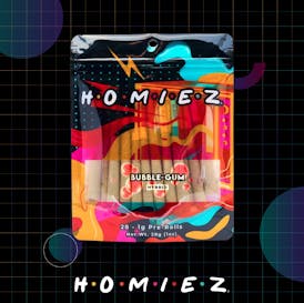 HOMIEZ | Pre-Roll 28pk | Bubble-Gum