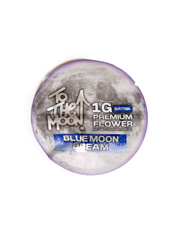 To The Moon - Blue Moon Dream -Sativa- (Flower) - 1.0 g- Packaged | To The Moon   -cc2