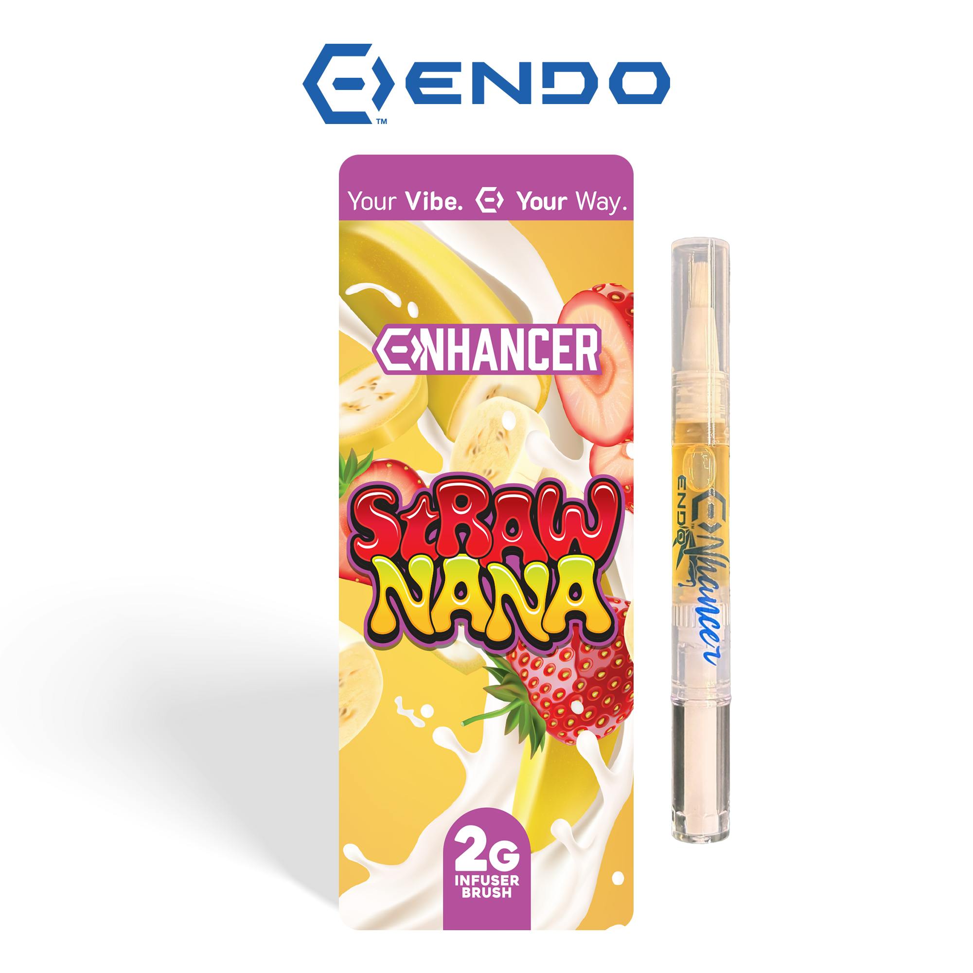 ENDO ENHANCER BALLER BRUSH 2G INSTANT INFUSER STRAWANA by Endo