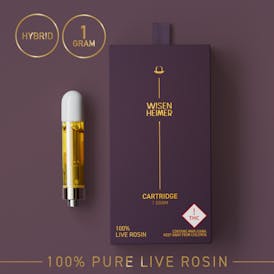 Wisenheimer Live Rosin Cartridge (1000mg) - Hybrid