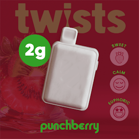 Oil Twists Tugboat (2g) - PunchBerry Flavor