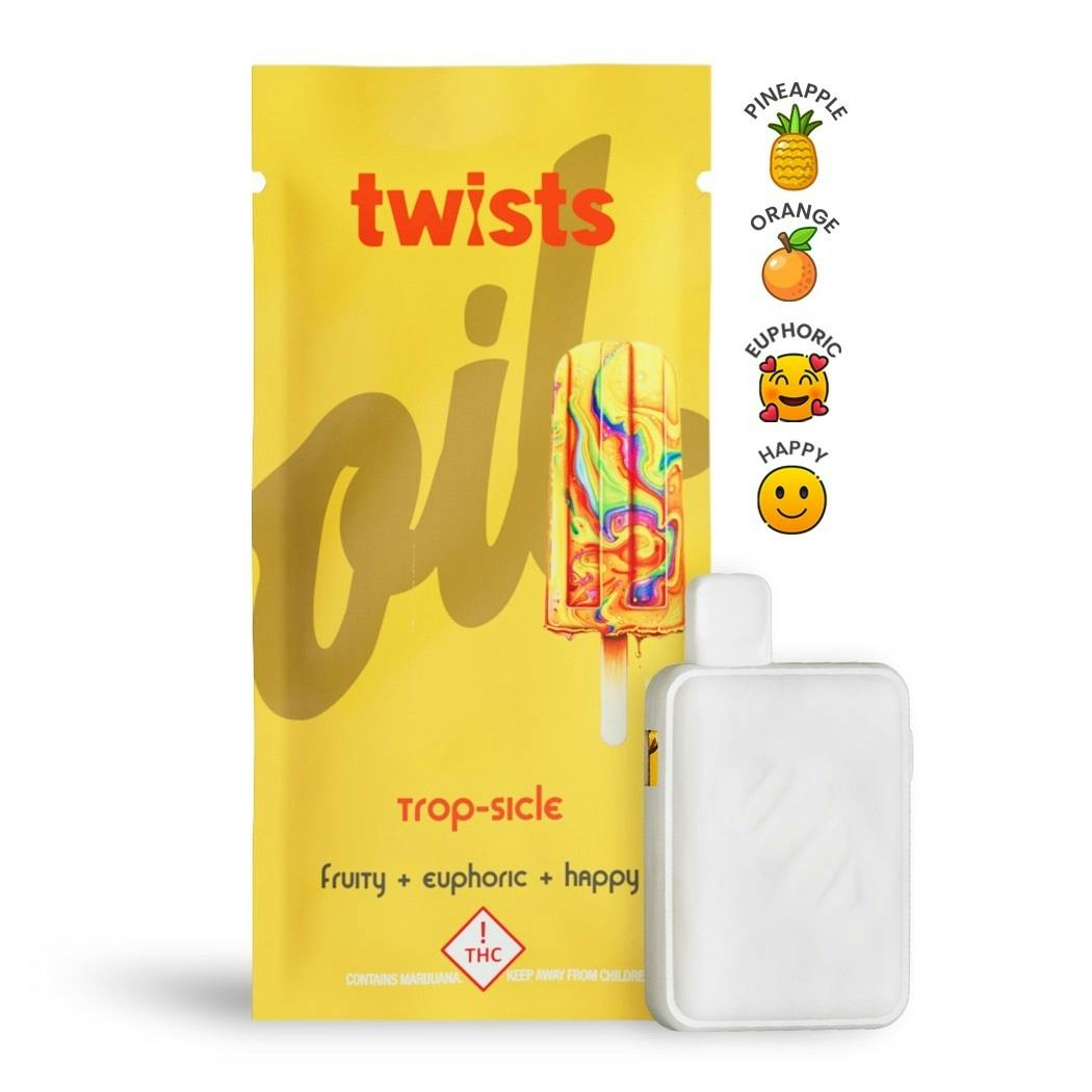 Trop-sicle Flavor - "Twists" AIO 'Tugboat' (1g) - by Oil® by Craft Concentrates