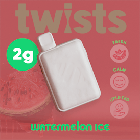 Oil Twists Tugboat (2g) - Watermelon Ice Flavor