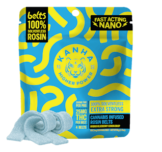 Kanha - Blueberry Lemon Drop | Rosin Nano Belts 4-pack | Kanha