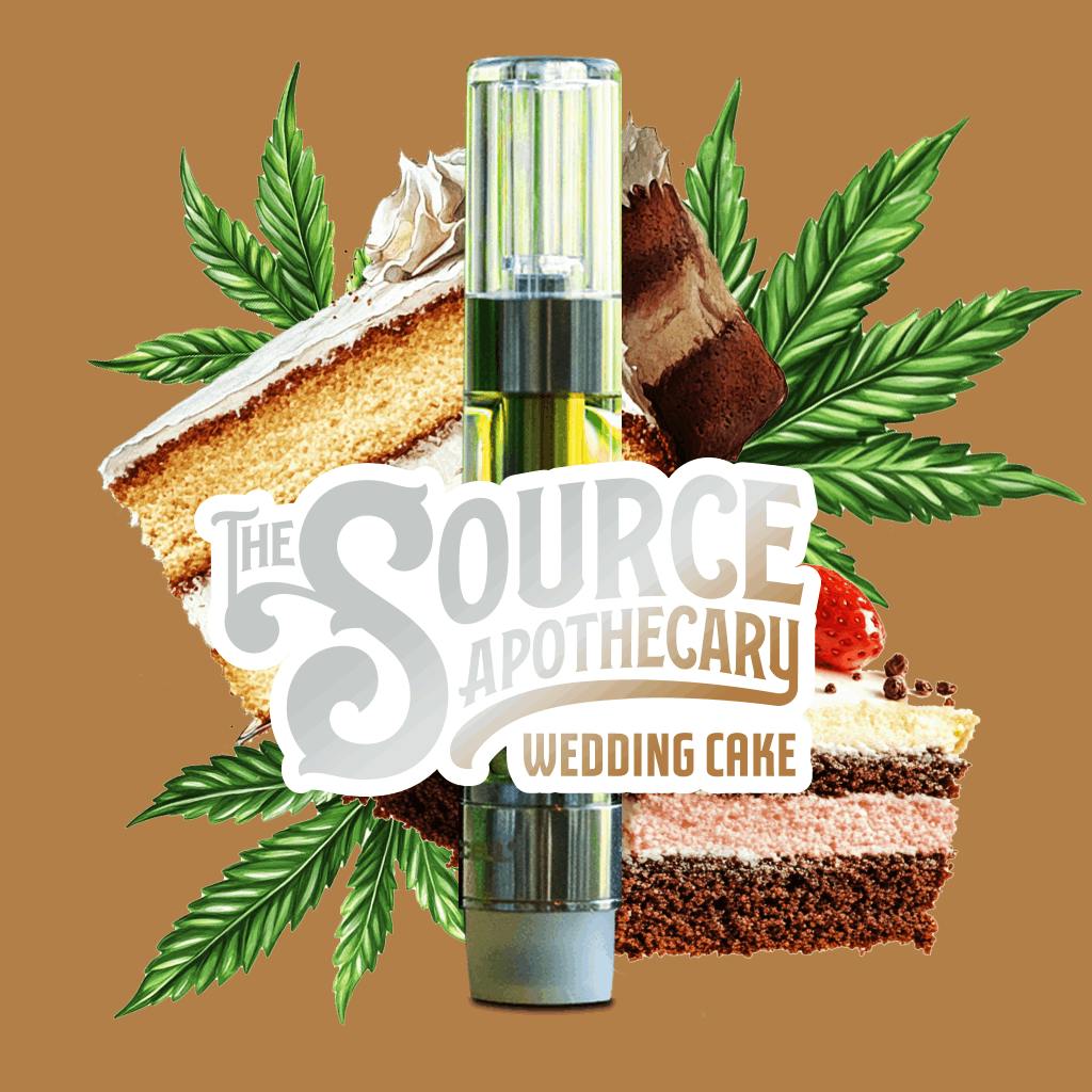 Wedding Cake 1g Vape Cartridge - The Source Apothecary