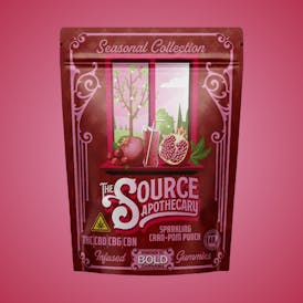 Sparkling Cran Pom Punch CBD, CBG, & CBN Enriched Gummies