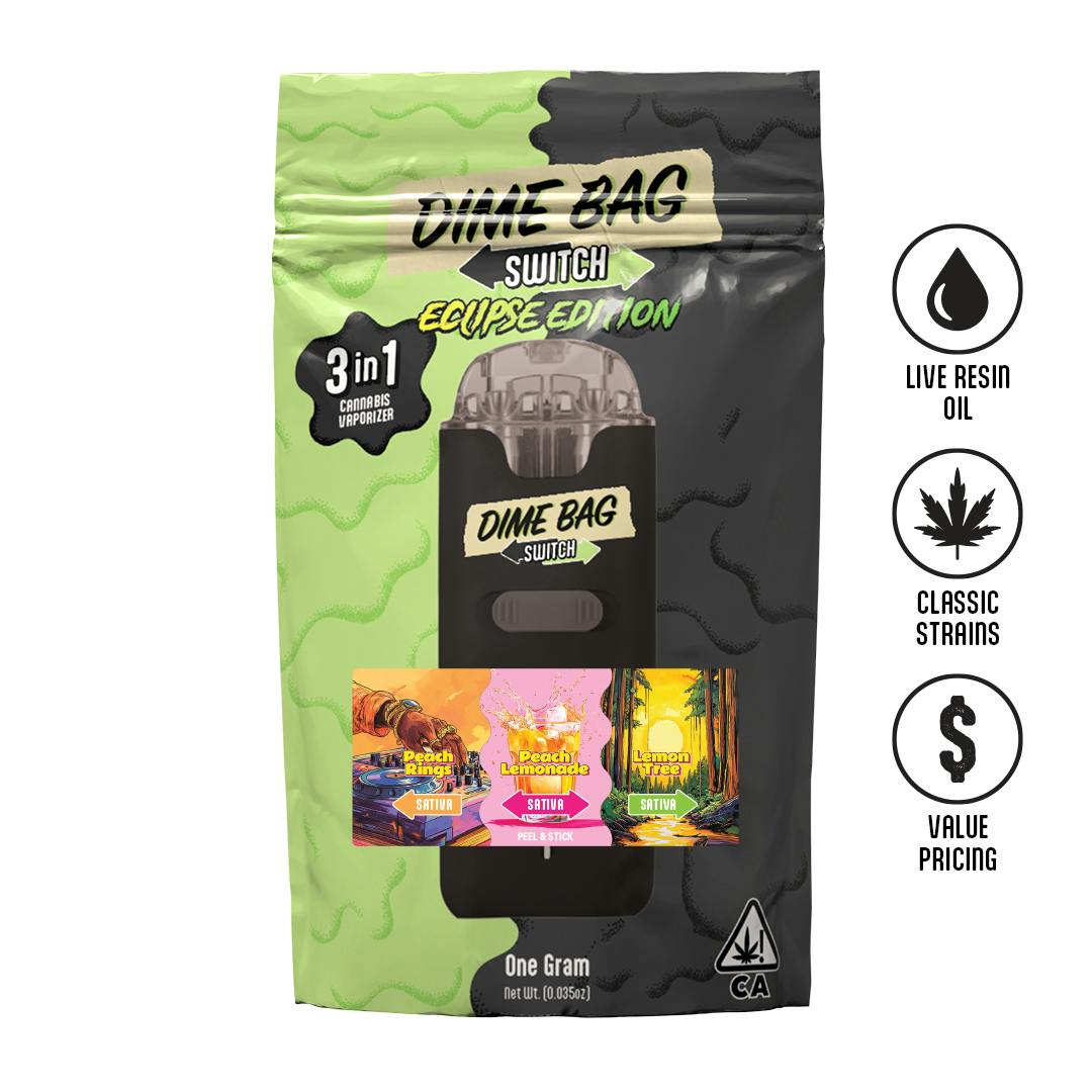 Peach Rings x Lemon Tree | Switch Disposable | 1g
