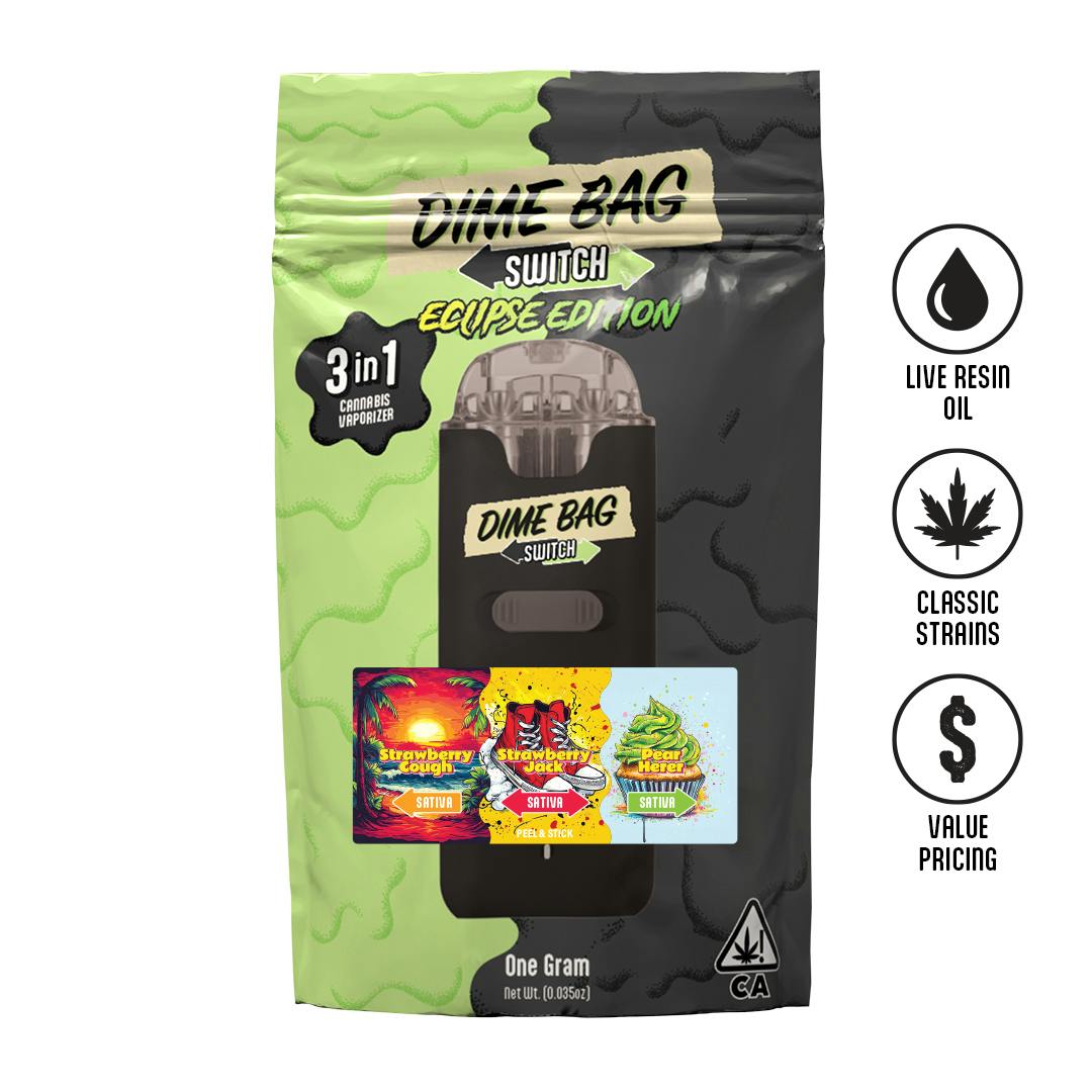 Strawberry Cough x Pear Herer | Switch Disposable | 1g