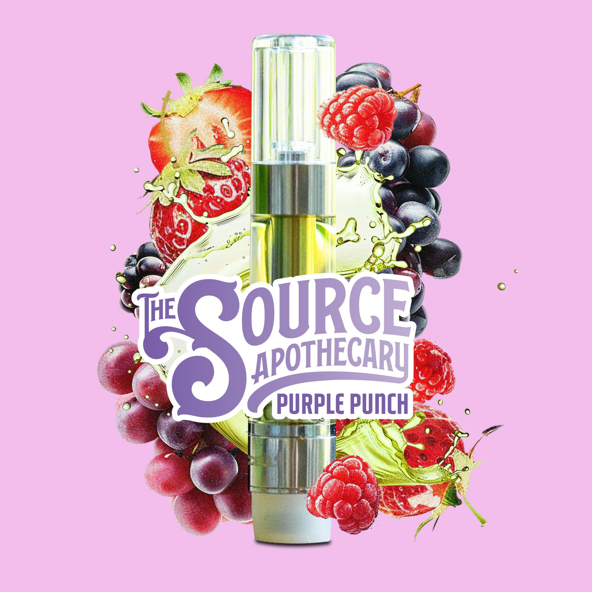 Purple Punch 1g Cart - The Source Apothecary