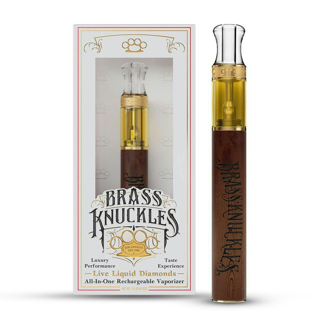 Brass Knuckles | Sour Tangie | Live Liquid Diamond Disposable | 1g by Brass Knuckles