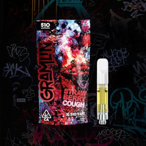 Gramlin - Strawberry Cough - 1g Vape Cartridge (Gramlin)