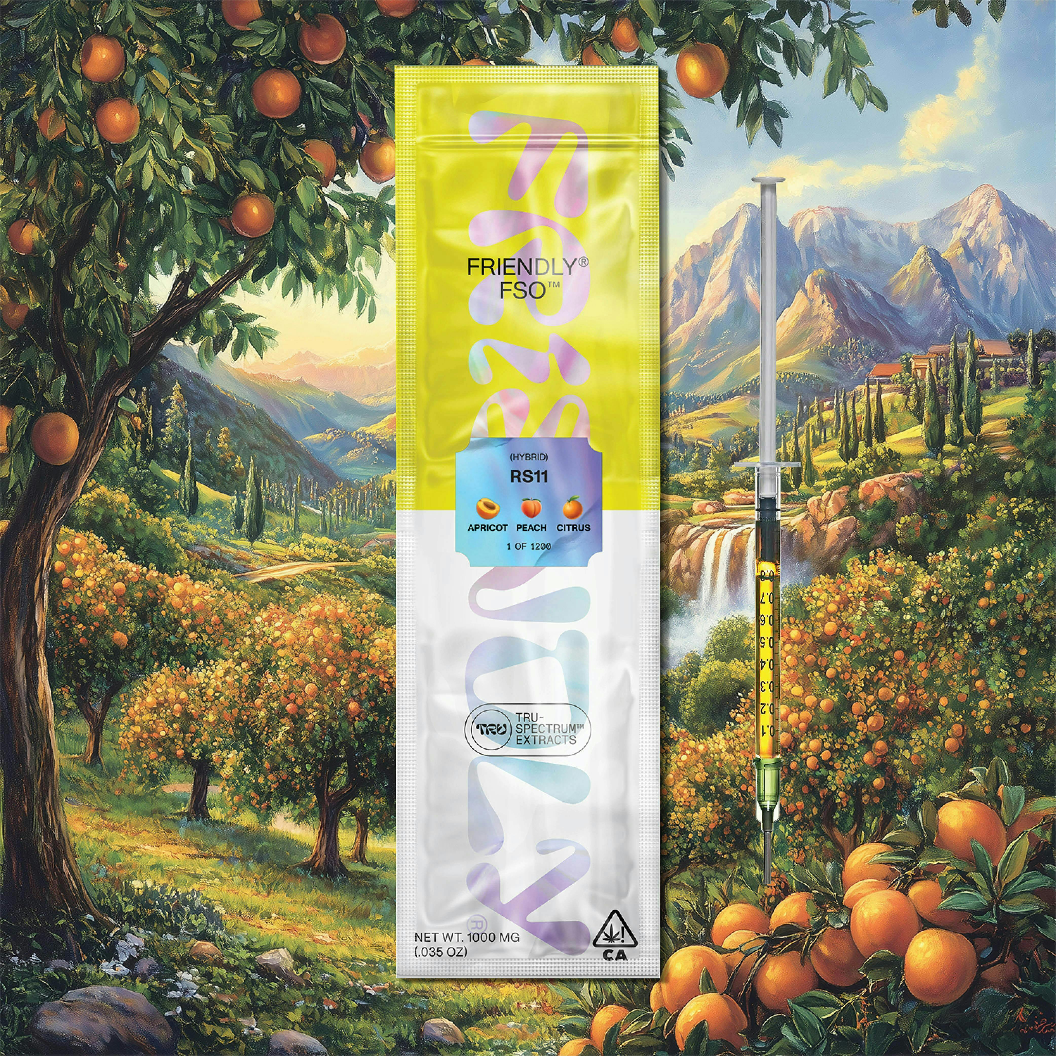 Friendly Brand | Live Resin Applicator | RS11 | Extract Oils | 1g