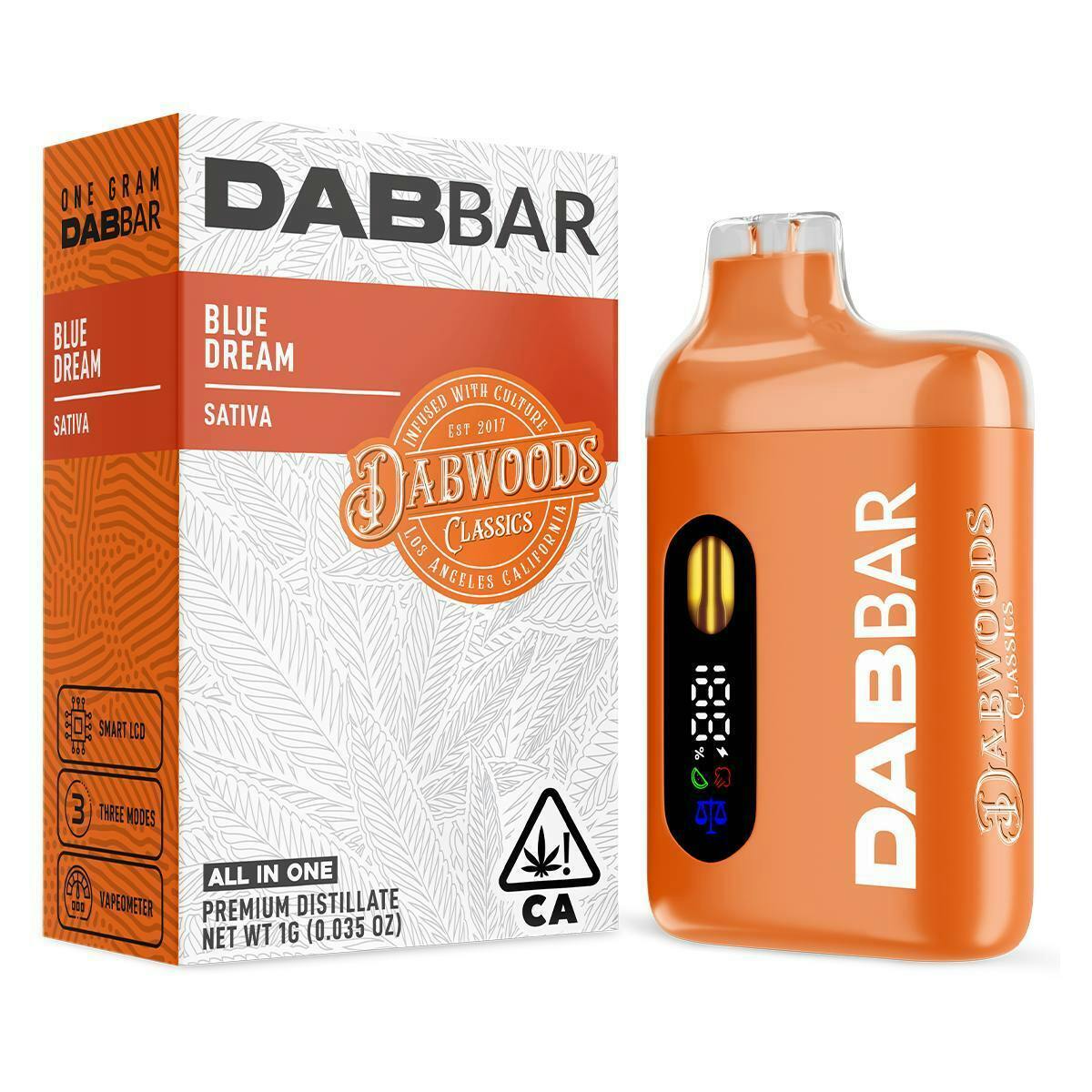 DABBAR CLASSICS 2.0 DISTILLATE 1G BLUE DREAM - Dabwoods