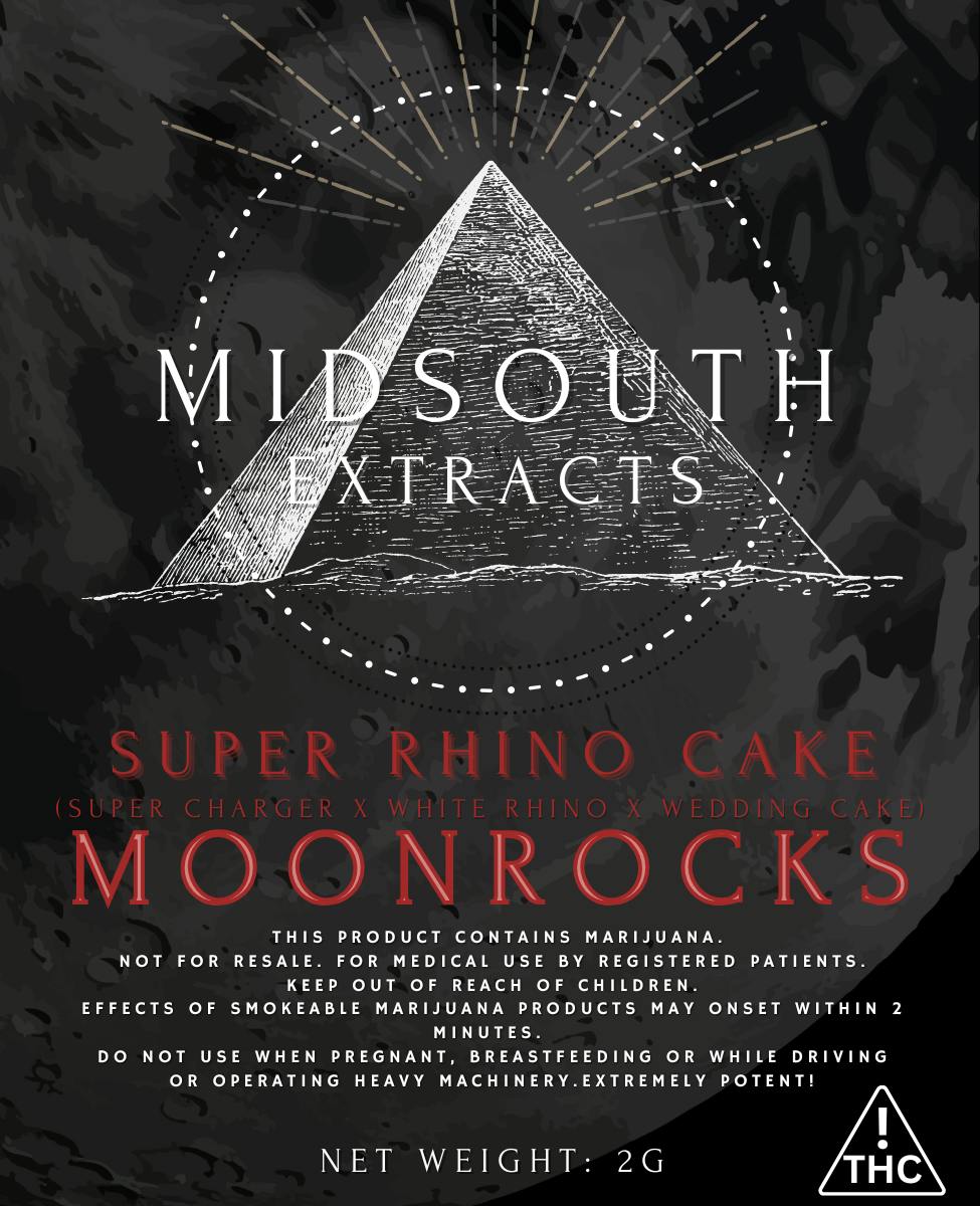 2g Moon Rocks - Super Rhino Cake by MidSouth Extracts